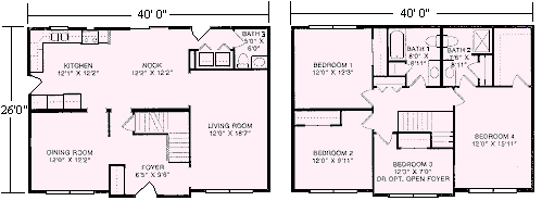 The Bridgeport floor plan