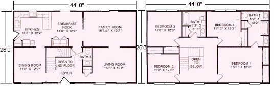 The Crestmont floor plan
