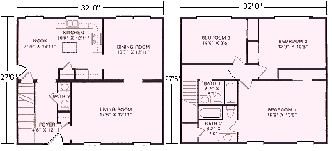 The Freeport floor plan