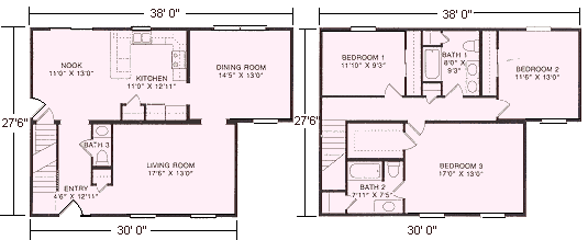 The Jamestown floor plan