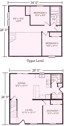 Benton floor plan