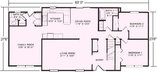 Cape Arlington floor plan