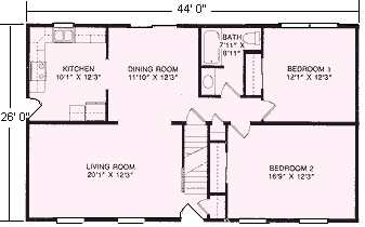 Cape Harreras floor plan