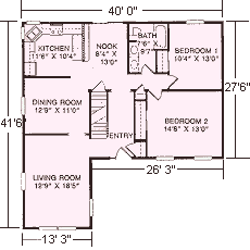 Cape Henry floor plan