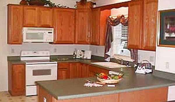 Typical kitchen area.