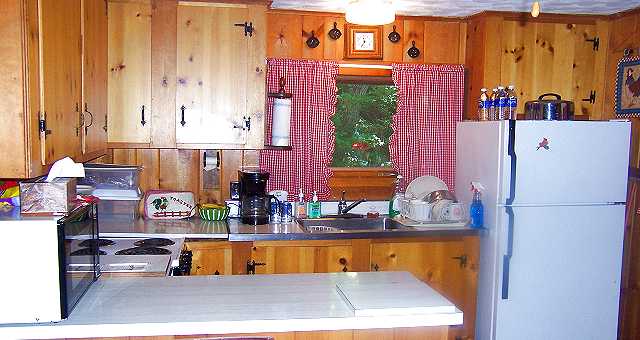 The kitchen.
