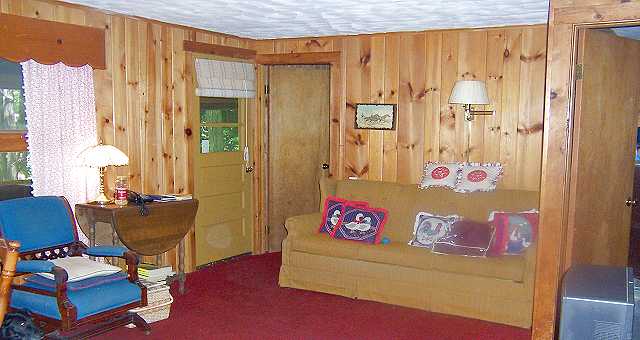 The living room.