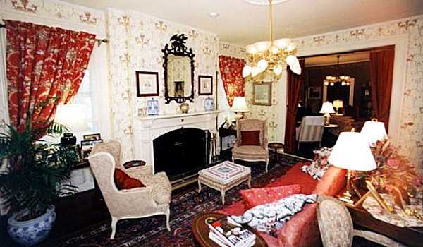The living room.