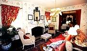 The living room.