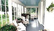 The porch.