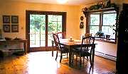 The dining area.