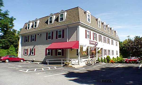 The back of the Inn.