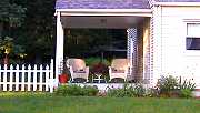 The porch.