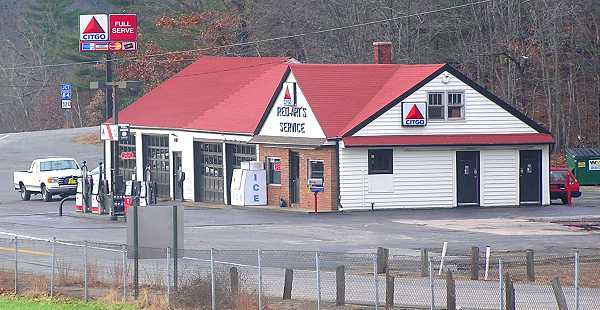 A slightly closer view of the building.