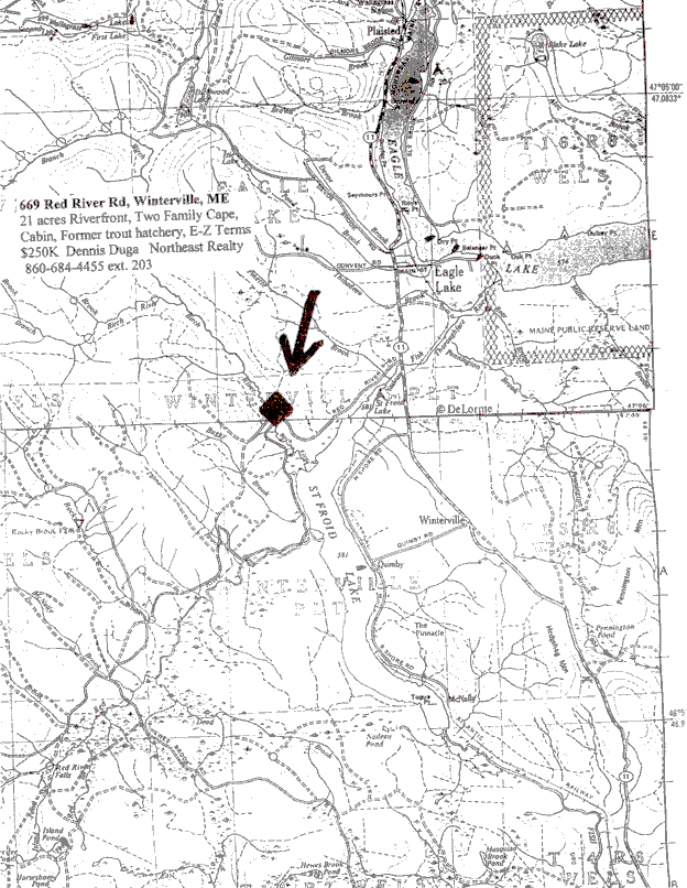 General location map.