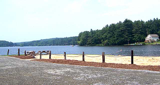 Beach area used with Beach Access Rights owners.
