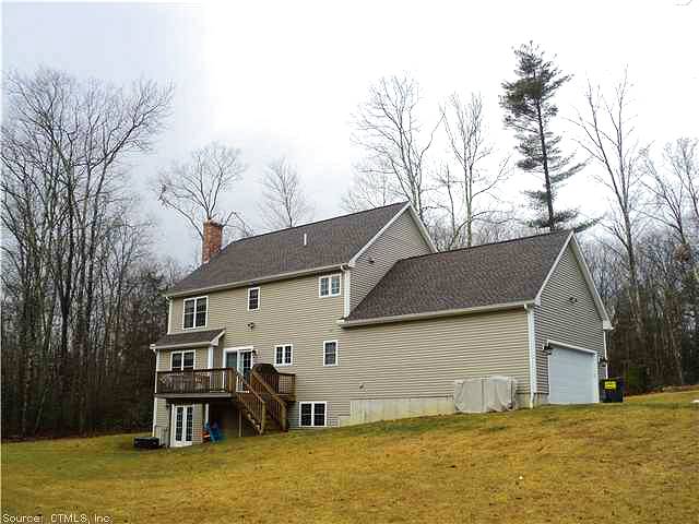 Back of the home.