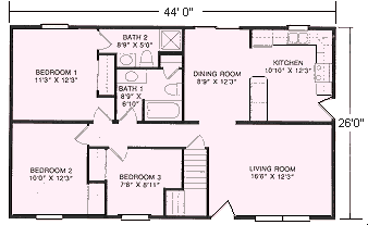 The Clarion floor plan