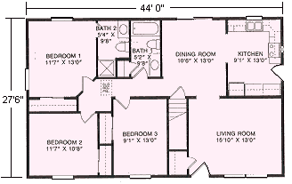 The Erie floor plan