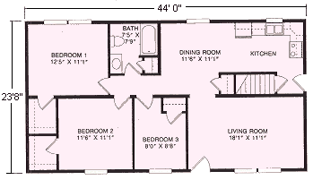 The Franklin floor plan