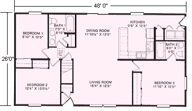 The Juniata floor plan