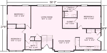 The Donora floor plan