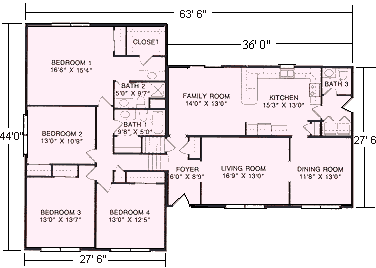 The Gulfport floor plan