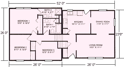 The Lawrence floor plan