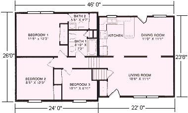 The Lycoming floor plan