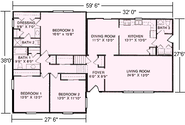 The Westfield floor plan