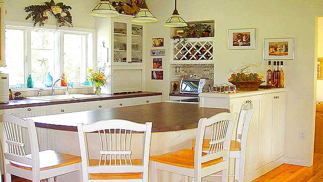 The kitchen.