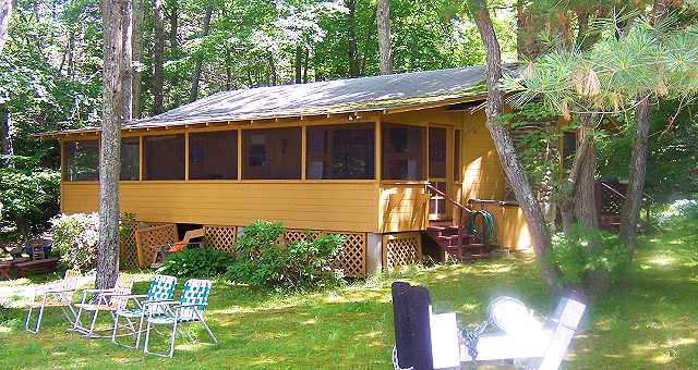 Side/back view of the home.