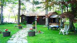 The front of the home.