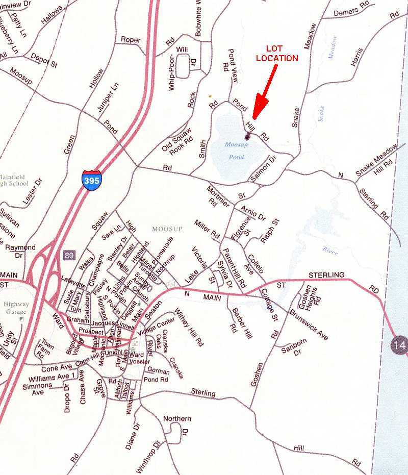 General location map.