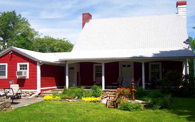 The front of the home.