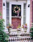 Front door.