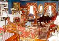The living room.