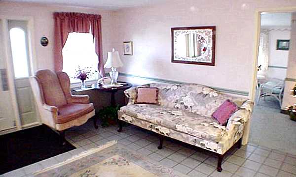 The lobby.