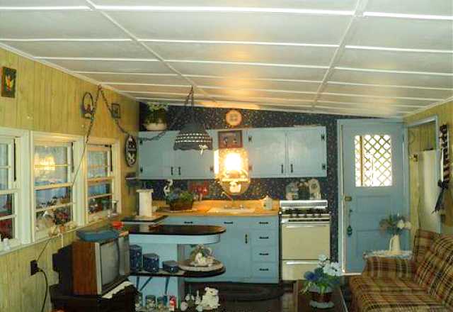 The kitchen.