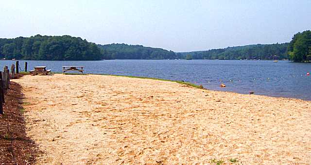 Beach area used with Beach Access Rights owners.