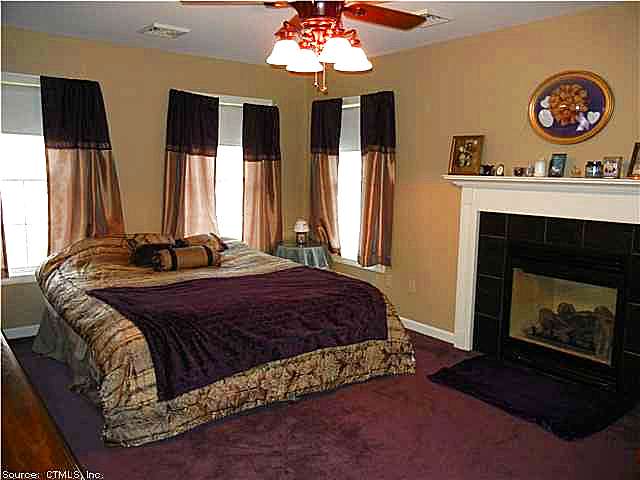 The master bedroom.
