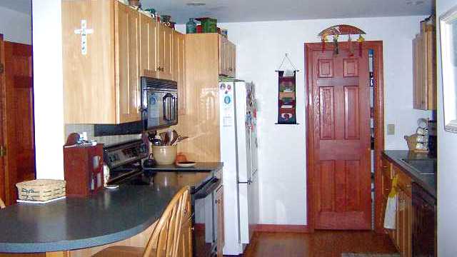 The kitchen.