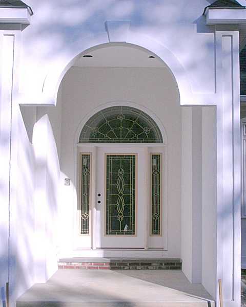 The front entrance.